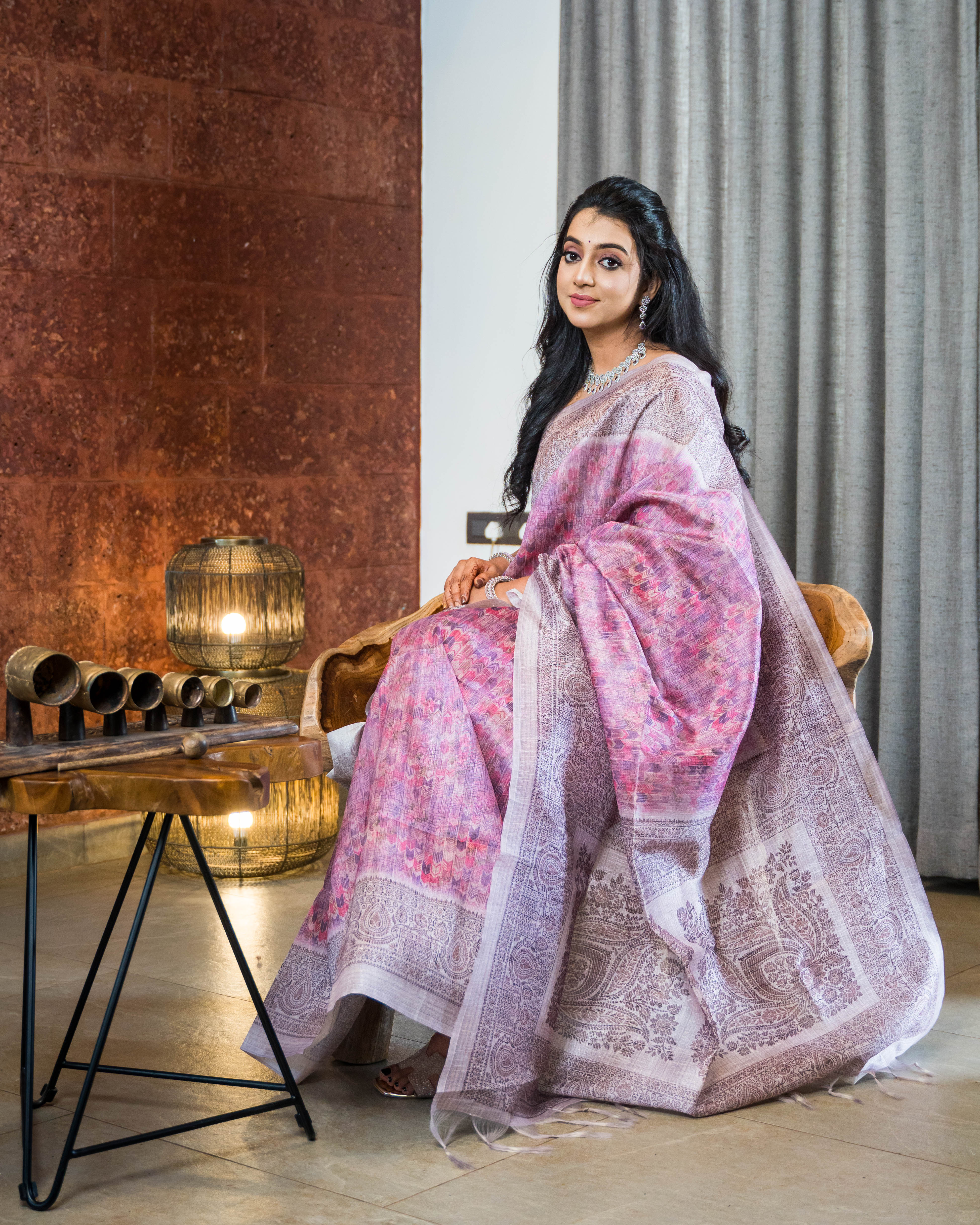 Multi-Color Semi Tussar Silk Saree by Isha Silks