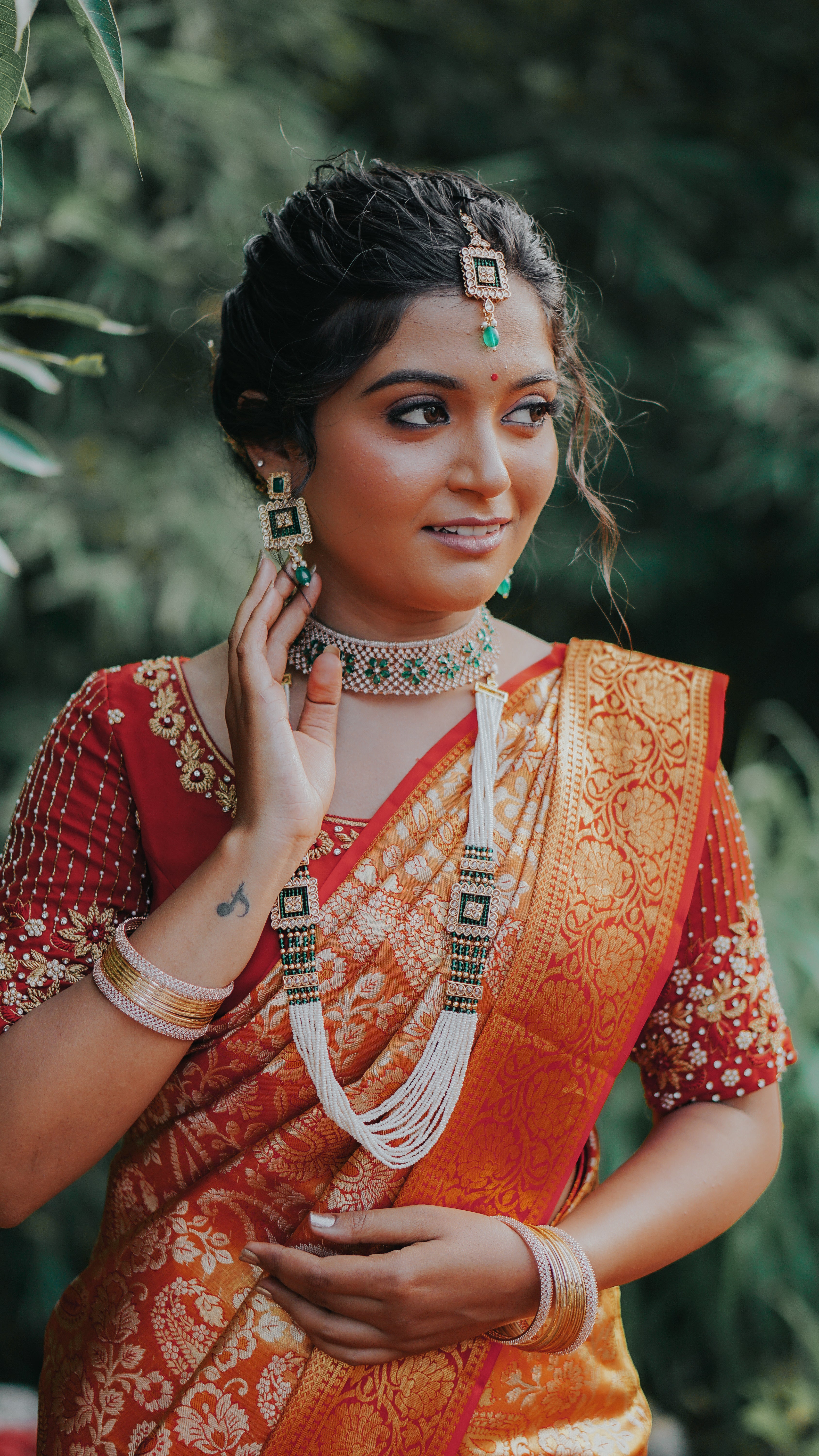 Gold Tissue Silk Saree by Isha Silks