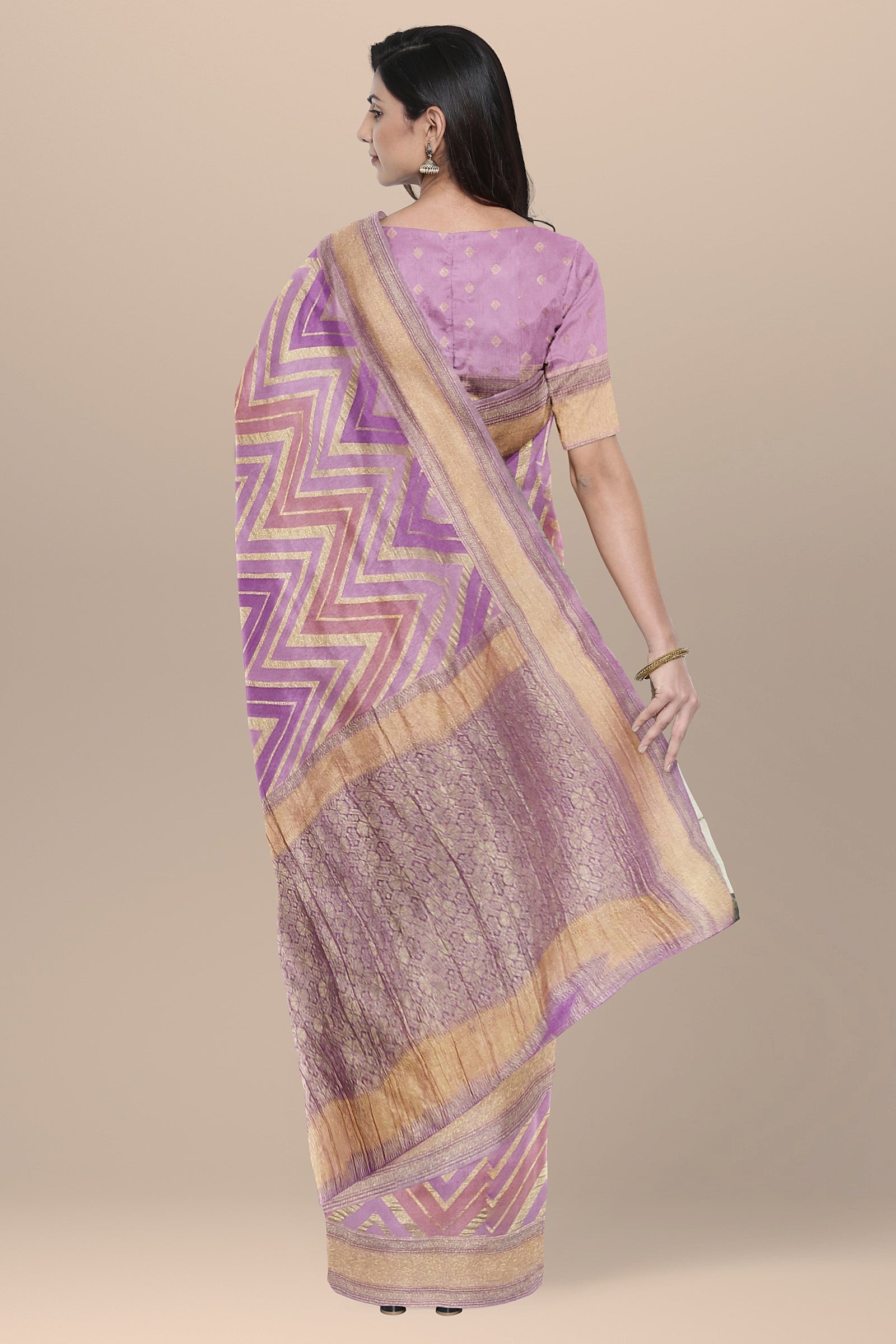 banaras semi kadi georgette saree